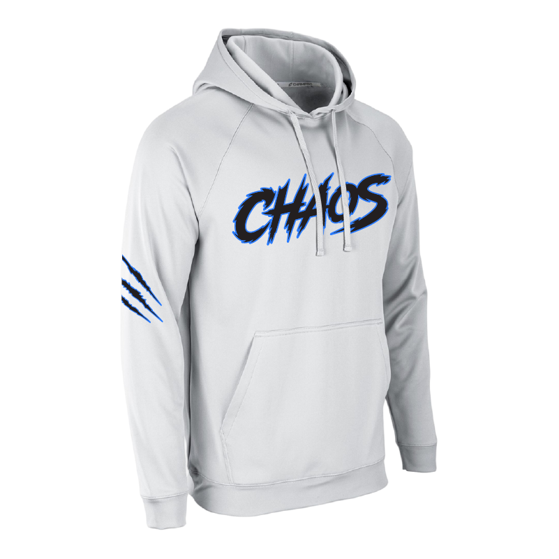 Performance Hoodie - White | Chaos