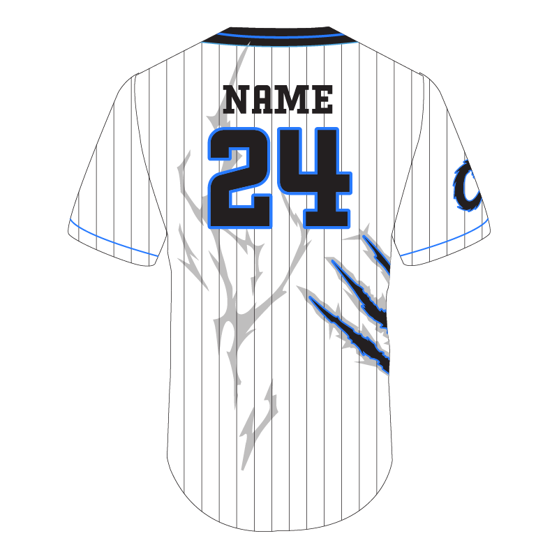 2 Button Jersey - White | Chaos