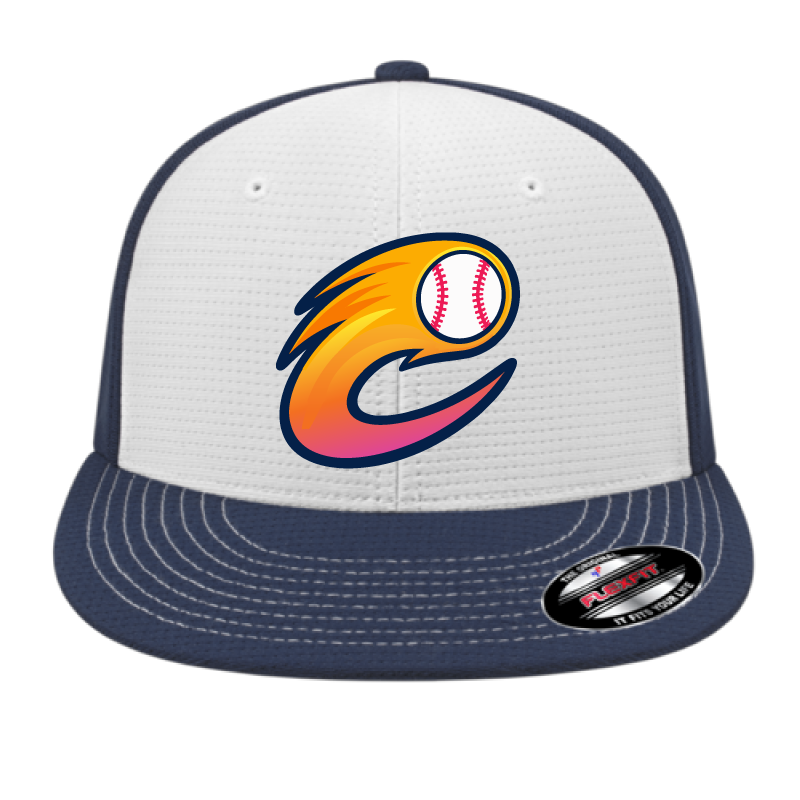 Mesh Performance Cap - Navy/White | Comets Baseball