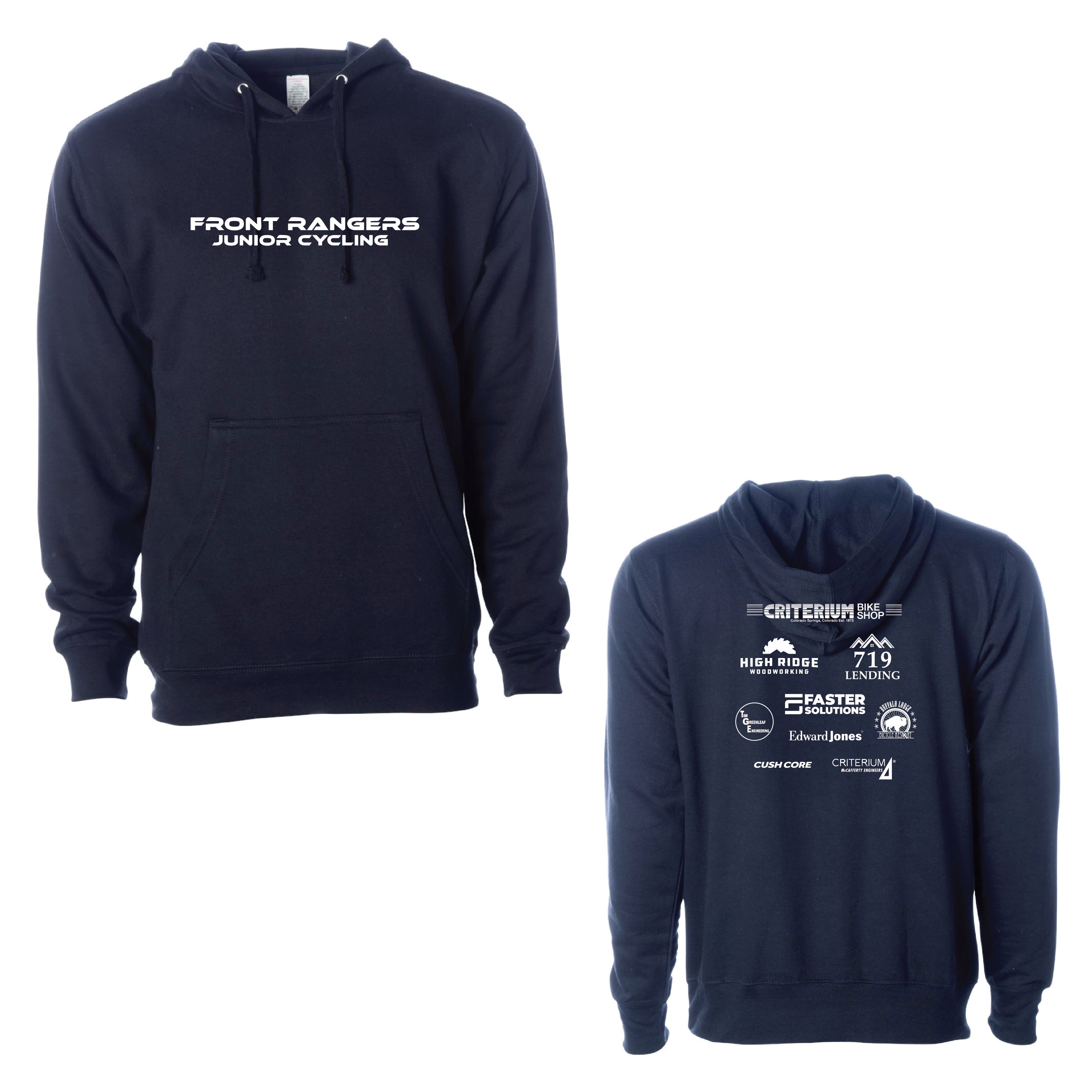 Midweight Hoodie | Front Rangers