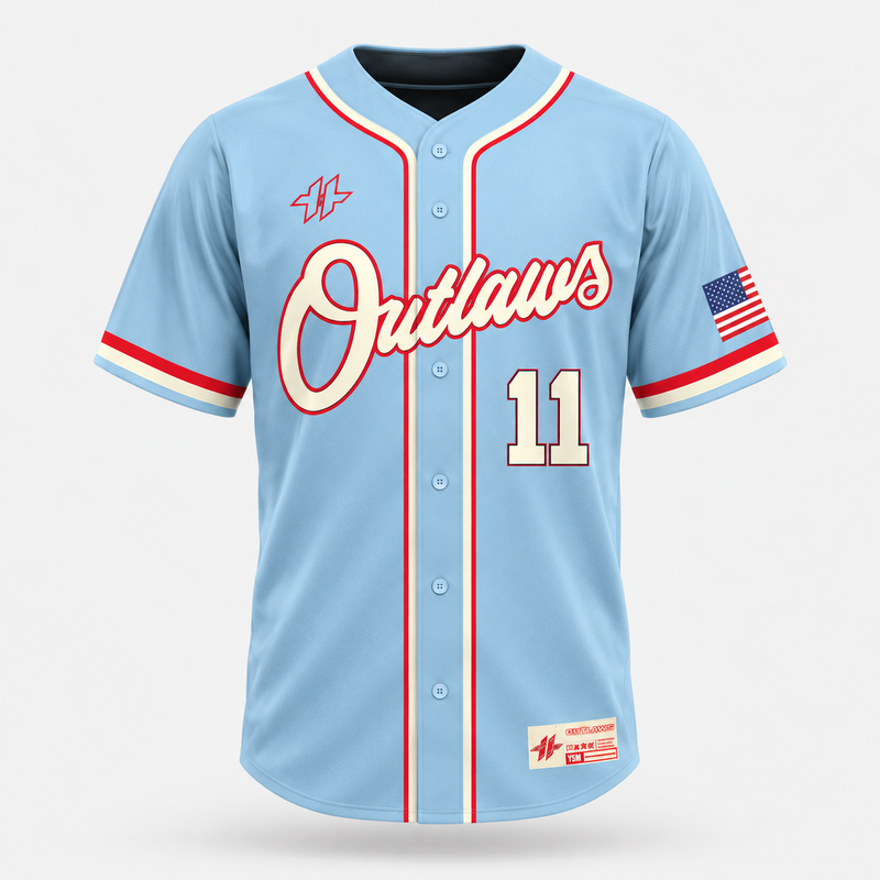 Full-Button Jersey