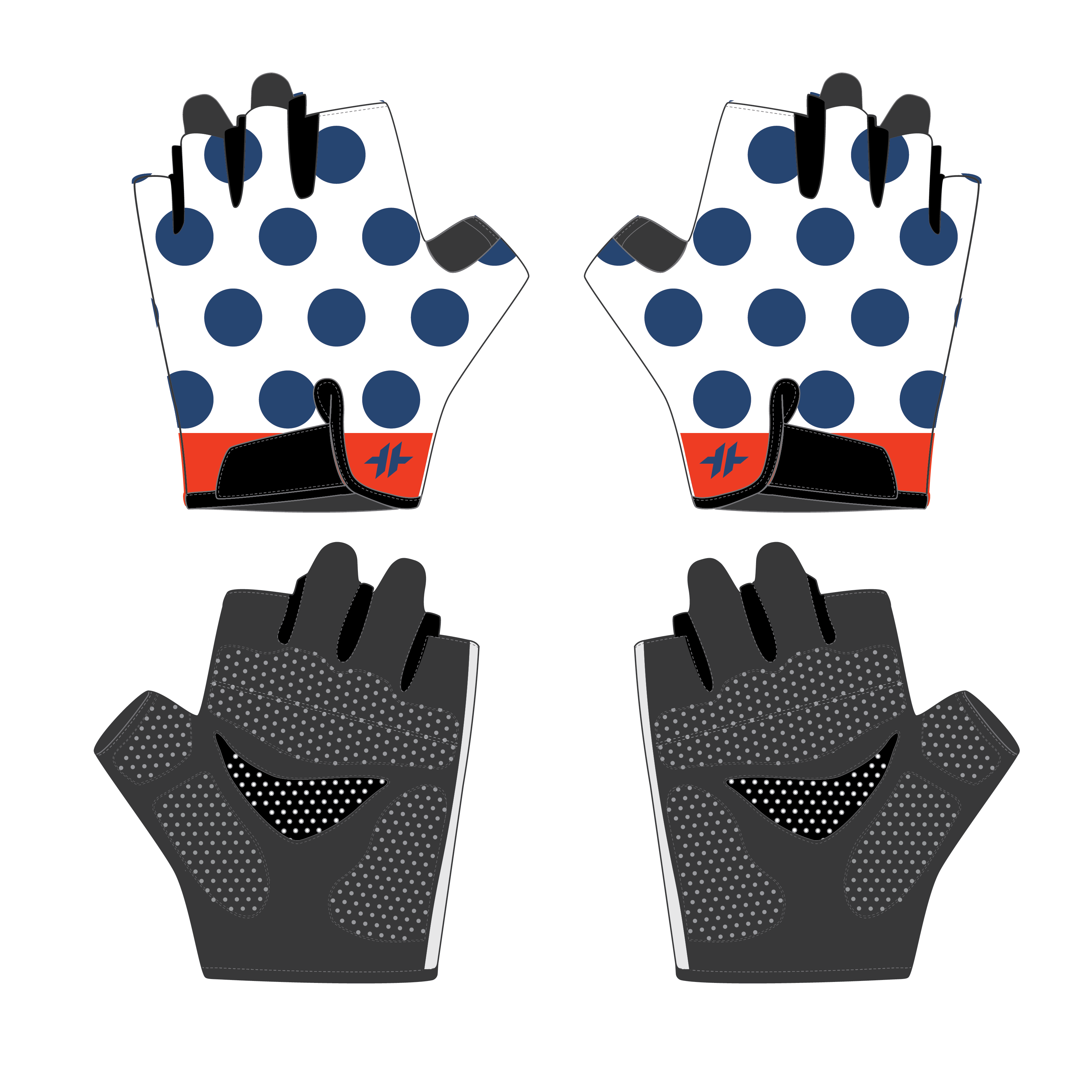 1/2 Finger Gloves | Super Cool Racing