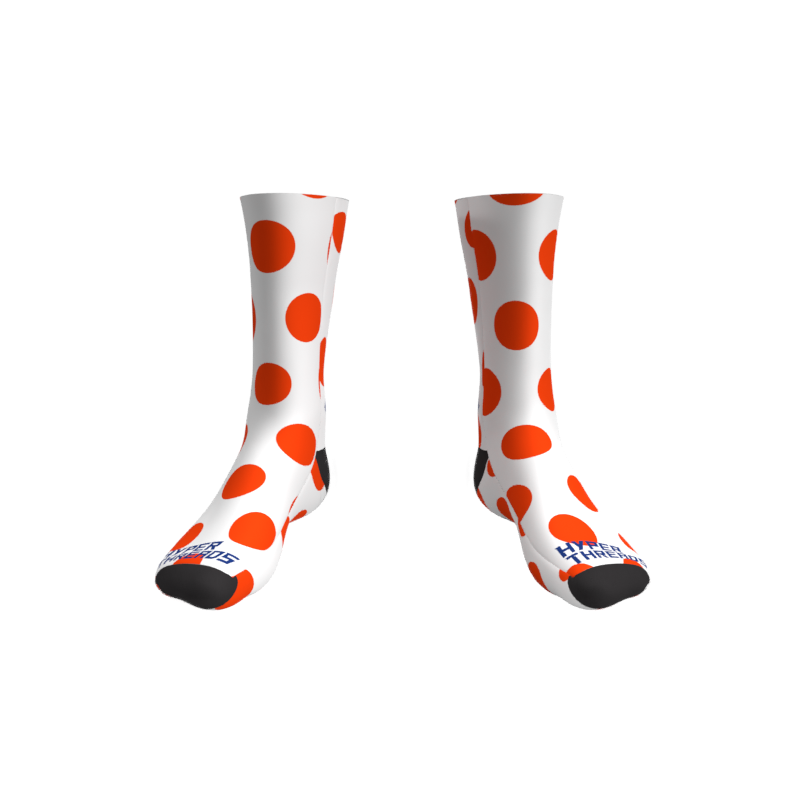 Sublimated Socks - Orange | Super Cool Racing