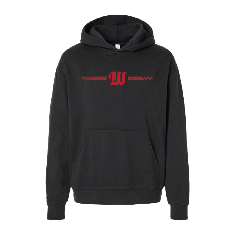 Heavyweight Hoodie - Black | Weber Lacrosse