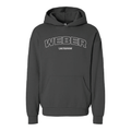 Heavyweight Hoodie - Asphalt | Weber Lacrosse