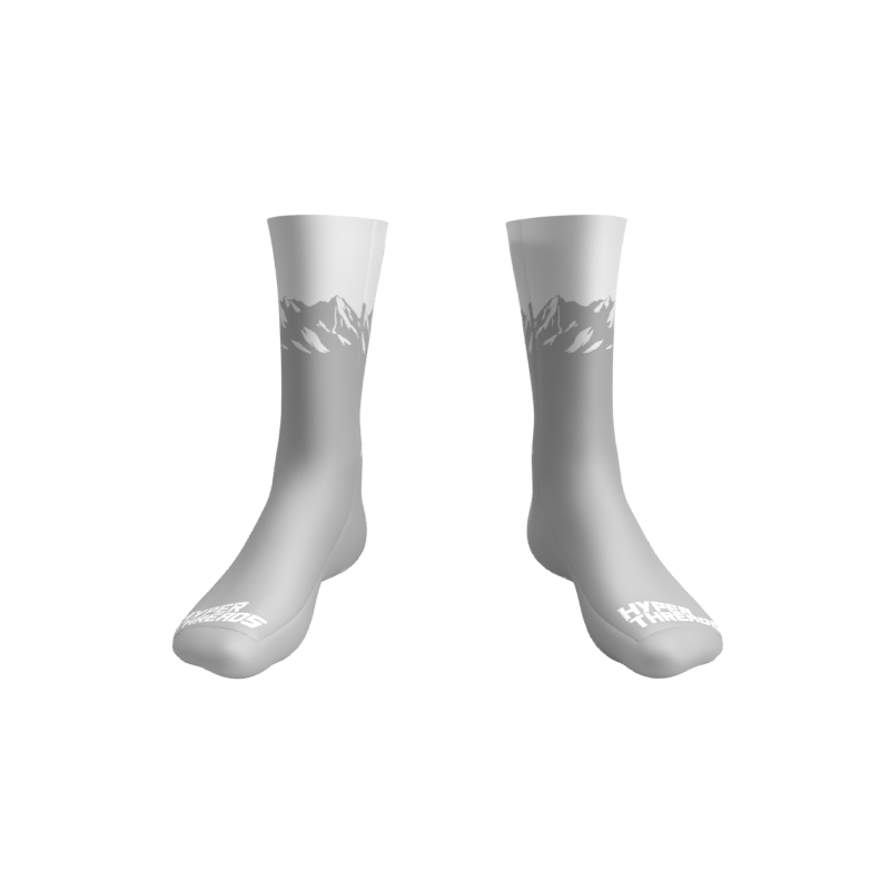 Sublimated Socks - White | Weber Lacrosse