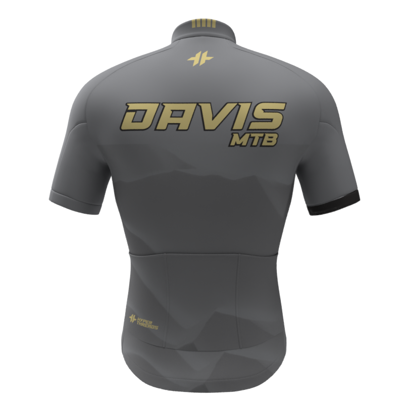 2026 Davis High Continental Jersey Men-Back 2026 Davis High Continental Jersey Men-Back