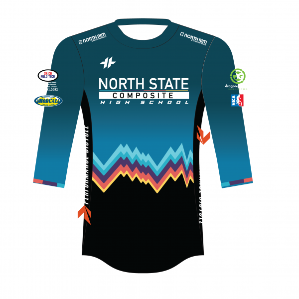 North State Comp 34 Trail Jersey Front 2025