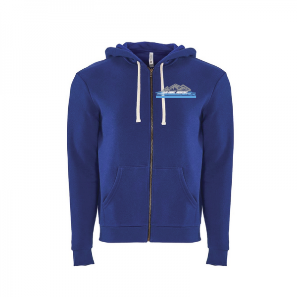 San Gabriel Mountains - Full-zip Casual Hoodie - Front