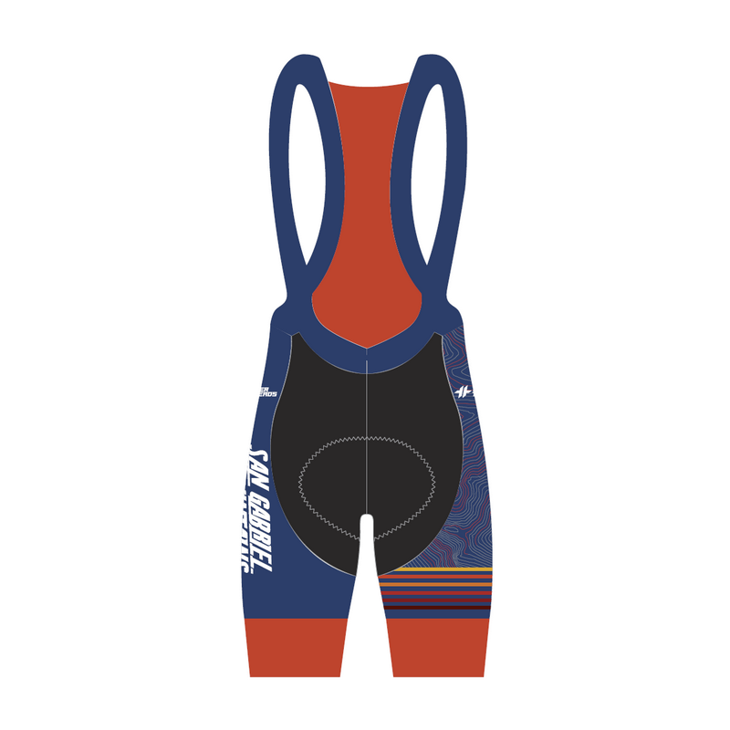 San Gabriel Mountains - Pro Bib - Front San Gabriel Mountains - Pro Bib - Front