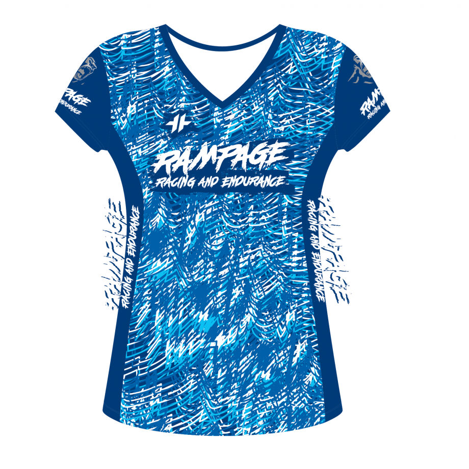 Rampage-Racing-Pro-Tech-T-Womens-Blue-Front