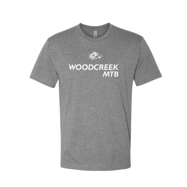 Woodcreek MTB-Tee Shirt Grey-Front