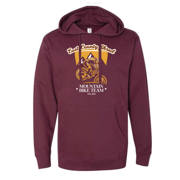 East County Shred-Midweight Hoodie 2025-Front