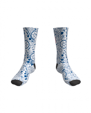 2026 Race Crew Sublimated Sock-Front