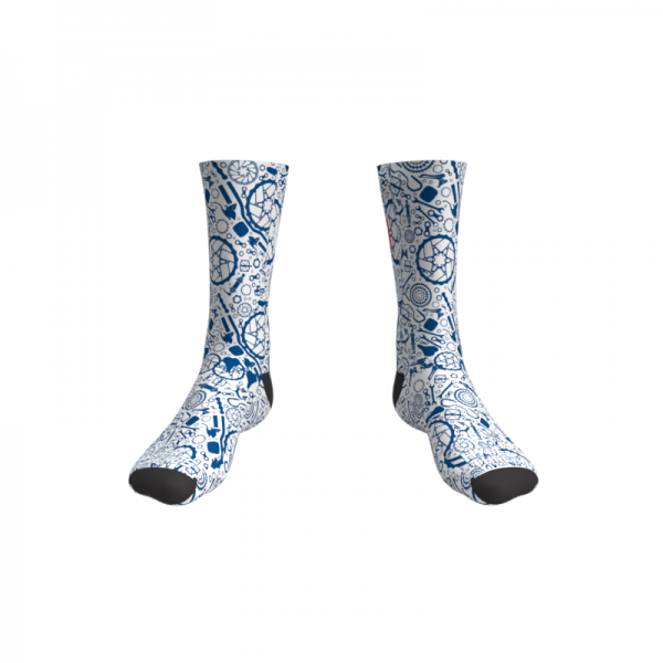 2026 Race Crew Sublimated Sock-Front