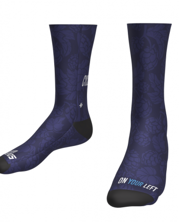 Cycle Paths-Sublimated Sock-Front