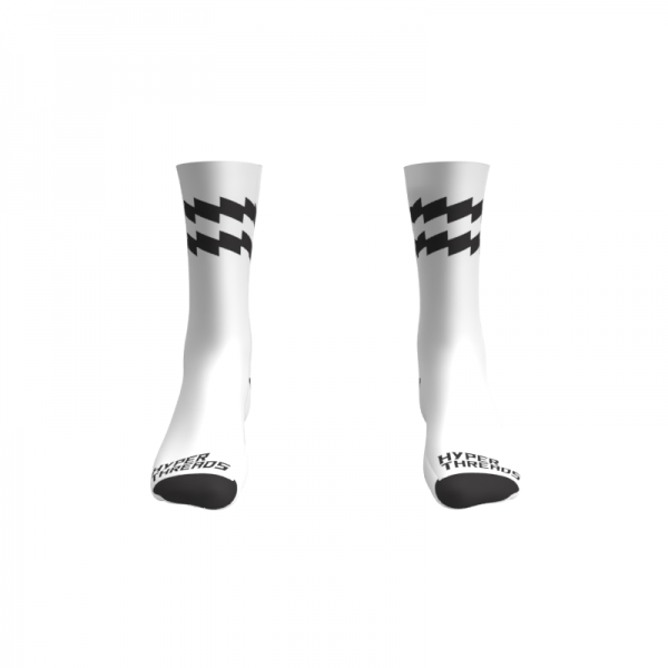 Jigawatt-Black-White-Sublimated-Sock-Front