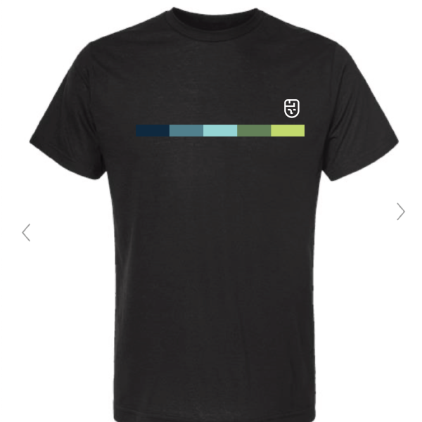 black strip tshirt