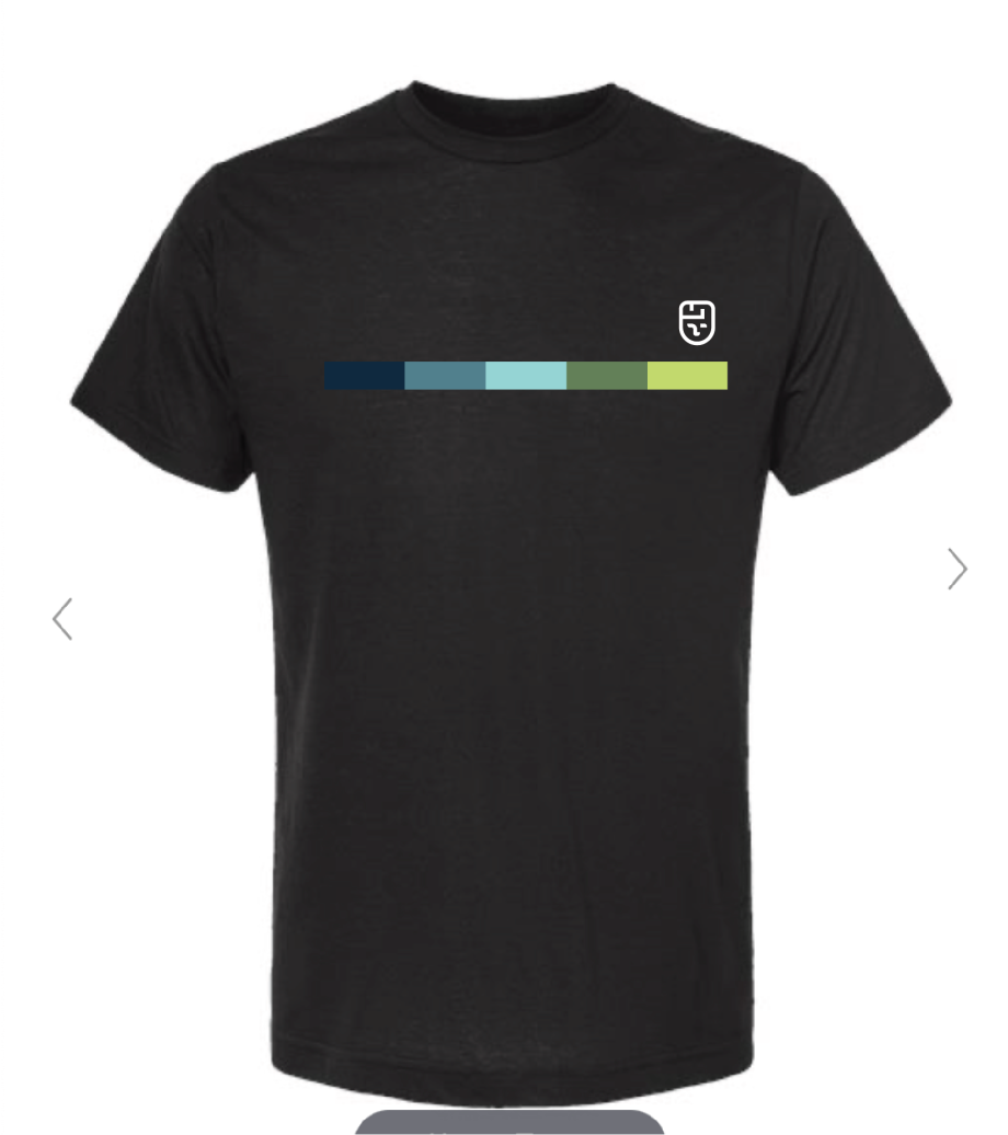 black strip tshirt