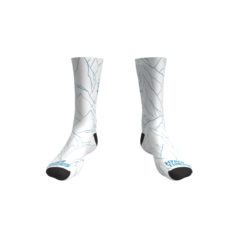 Sublimated Socks Pacific Crest Composite Hyperthreads