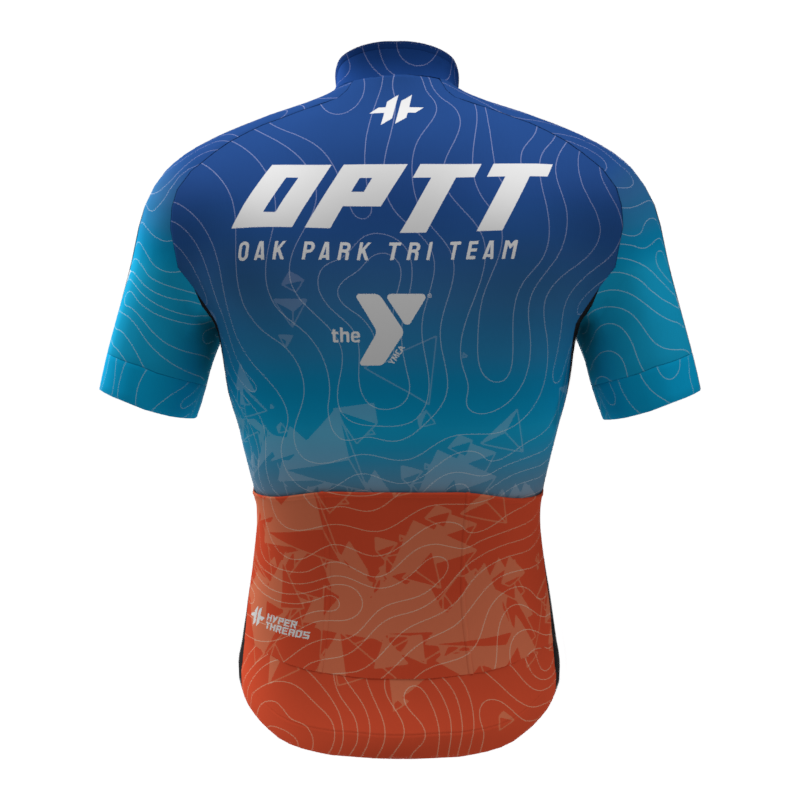 Oak Park Tri Team Competition Jersey Men-Back Oak-Park-Tri-Team-Competition-Jersey-Men-Back