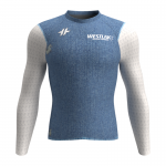 Westlake Denim Long Sleeve Tech T Men-Front