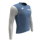 Westlake Denim Long Sleeve Tech T Men-Right Side