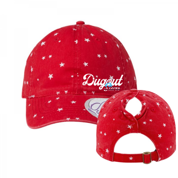 Stars-Hat-Red-Women-Pony