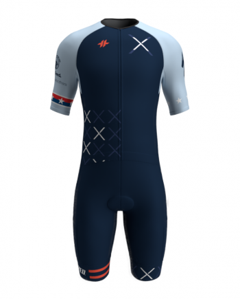Bike X Venture Race Suit USA-Front