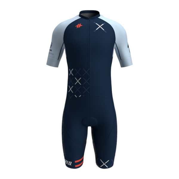 BikeX Short Sleeve Race Day Suit-Front