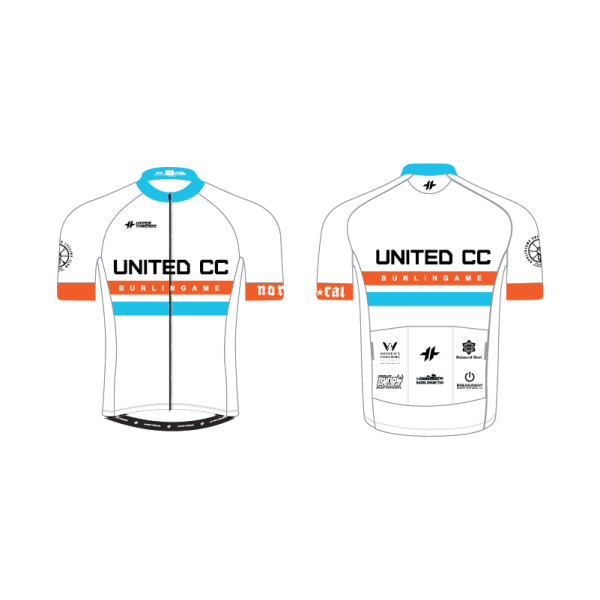 Burlingame 24 Competition Jersey White