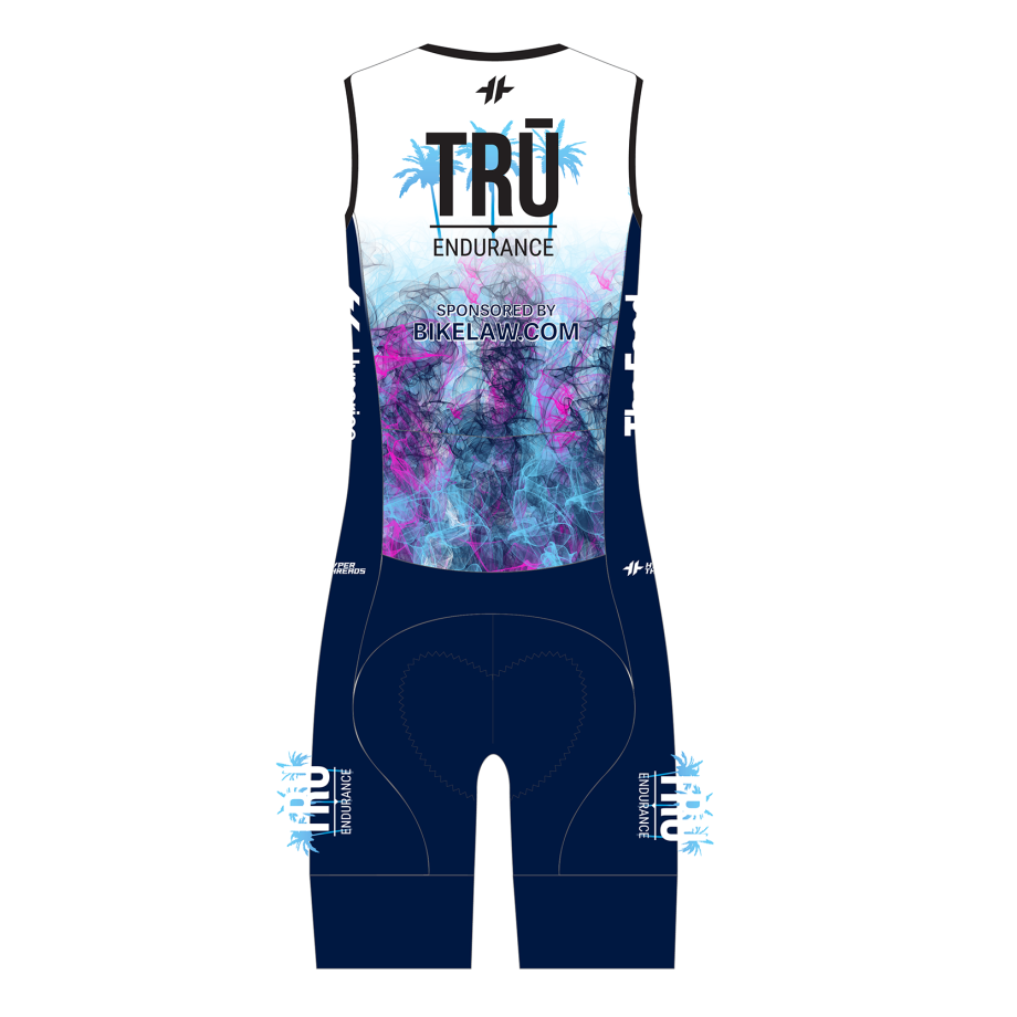 Tru Endurance Sleeveless Tri Suit Back
