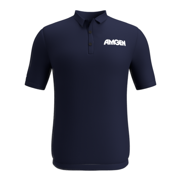 AMGEN Tech Polo NEW-Front