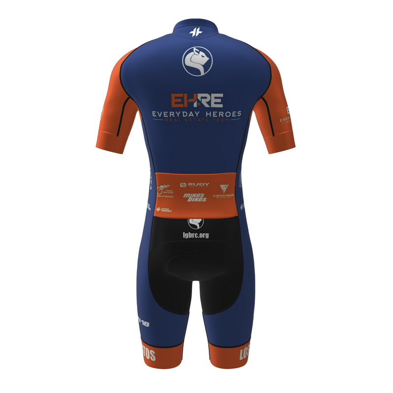 Los Gatos - SS Race Day Suit - Back Los Gatos - SS Race Day Suit - Back