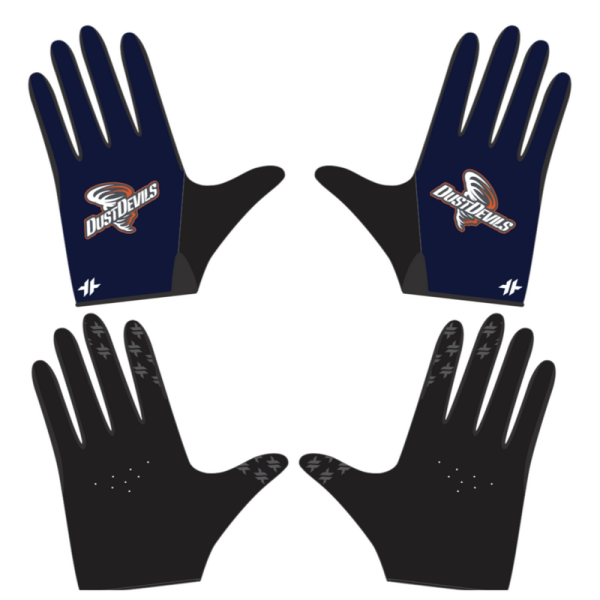 Modesto Composite-Full Finger Glove-Blue