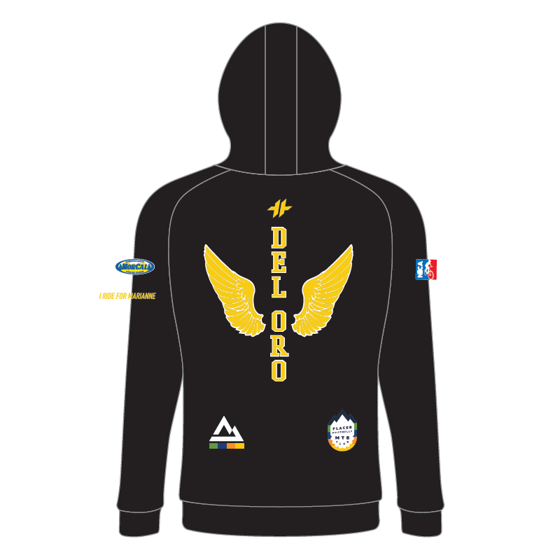 Del Oro Tech Hoodie - Back Del Oro Tech Hoodie - Back