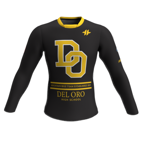 Del Oro Trail LS Jersey Men-Front