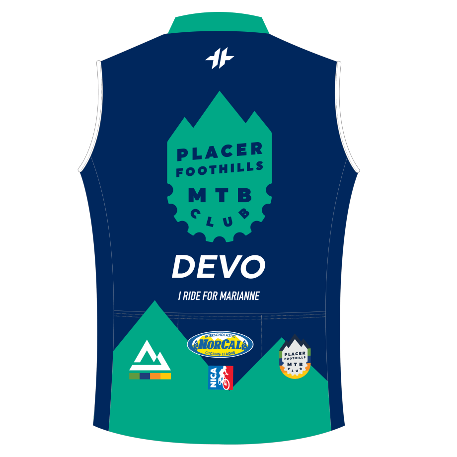 Placer Devo Sleeveless Jersey back