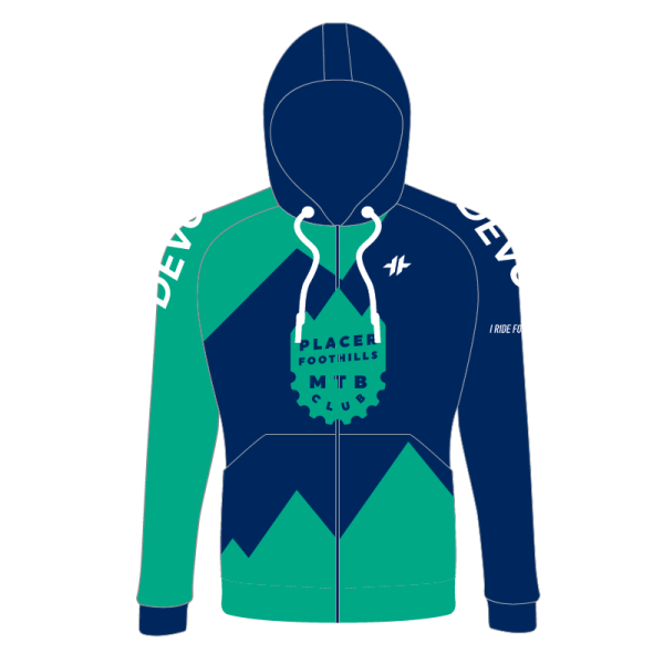 Placer Foothills DEVO Tech Hoodie - Front