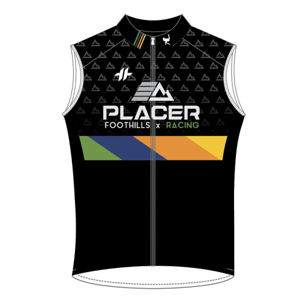 Placer Foothills Sleeveless Jersey Front
