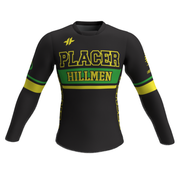 Placer Hillmen Trail LS Jersey Men-Front