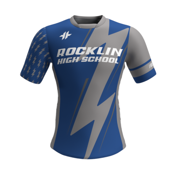 Rocklin HS Trail SS Jersey Men-Front