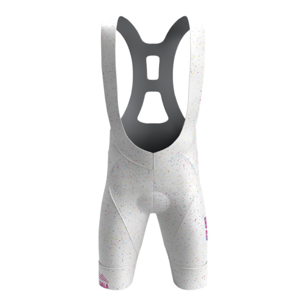 Boise Gravel Dot HyperPro Bib Men-Front