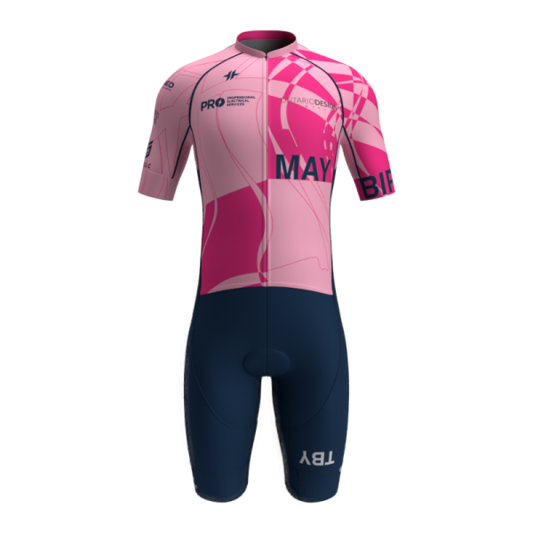 Maybird 2024 Short Sleeve Race Day Suit-Front