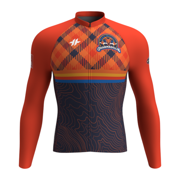 North Mississipi Gnarmadillos Long Sleeve Jersey Men-Front