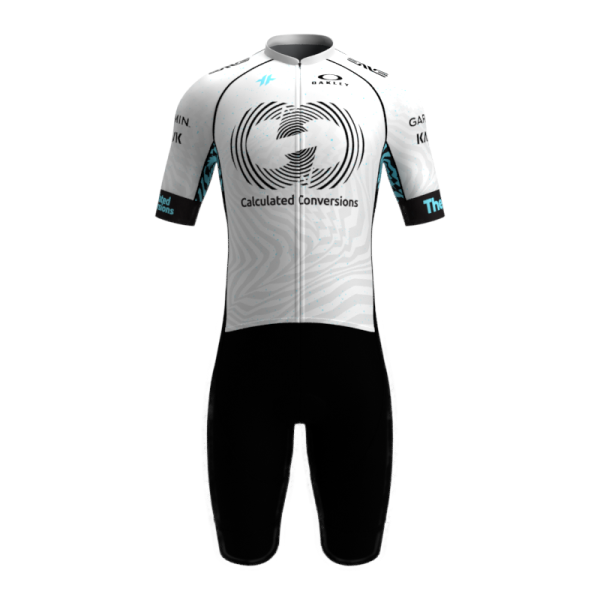 Calculated Conversions Short Sleeve Race Day Suit-Front