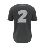 Full Button Baseball Jersey Prospects-Back
