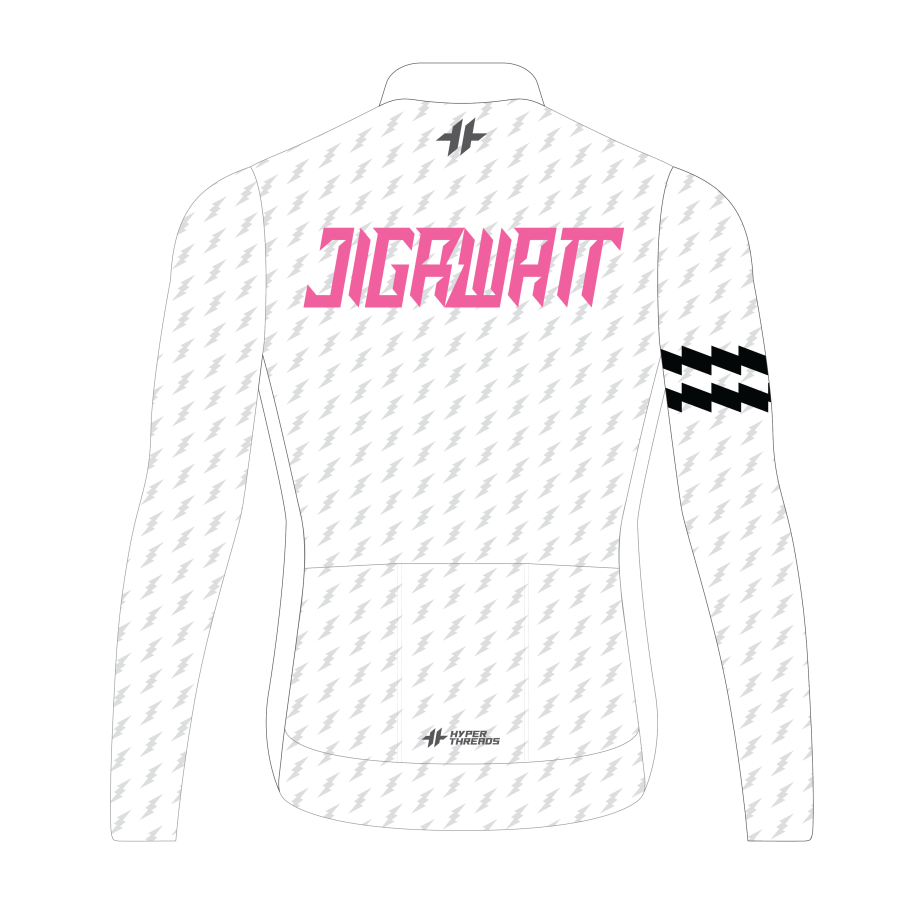 Jigawatt Fleece Jacket White Back