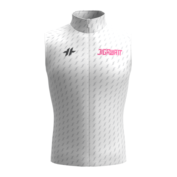 Jigawatt Windout Vest White-Front