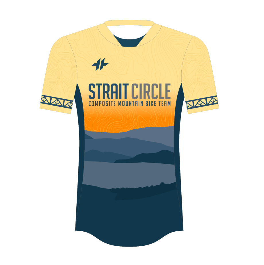 Strait Circle SS Trail Jersey Front